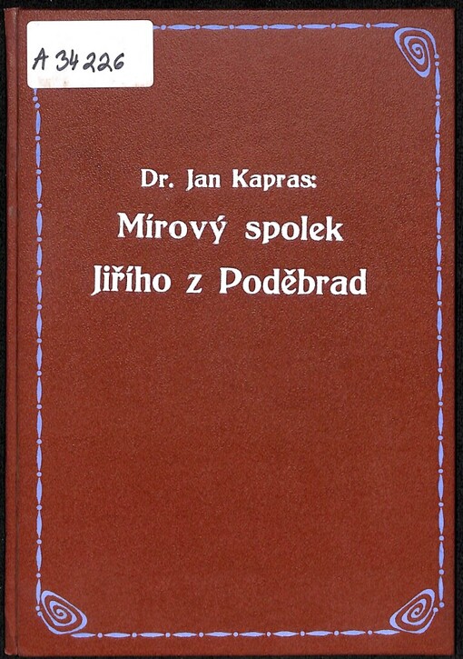 Mírový spolek Jiřího z Poděbrad