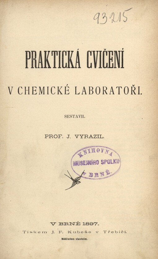 Praktická cvičení v chemické laboratoři