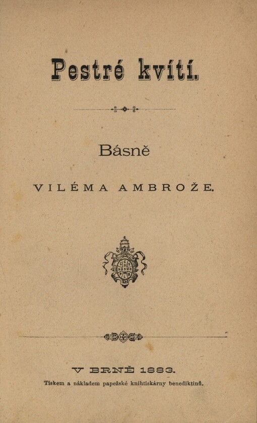 Pestré kvítí :básně