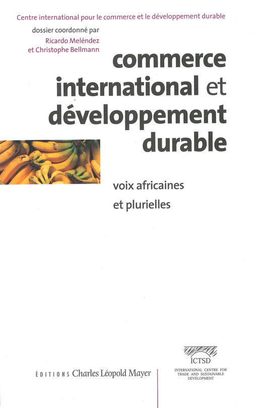 Commerce international et développement durable : voix africaines et plurielles