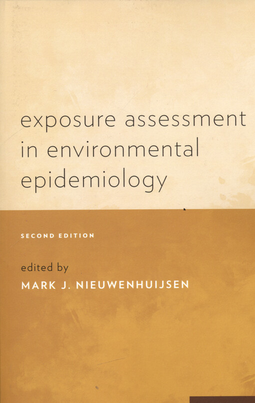 Exposure assessment in environmental epidemiology