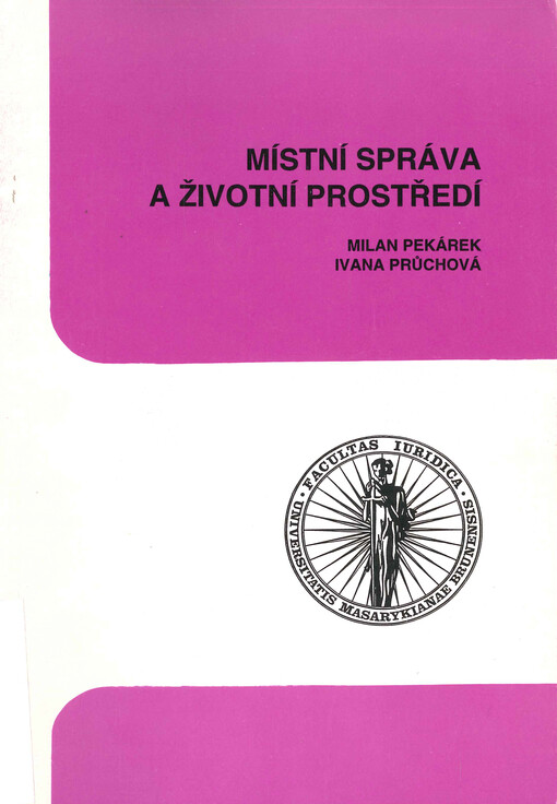 Místní správa a životní prostředí
