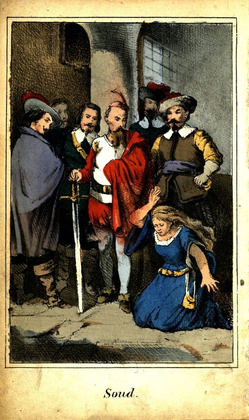 Tři mušketýři :historicko-romantický obraz.Oddělení první, Oddělení první