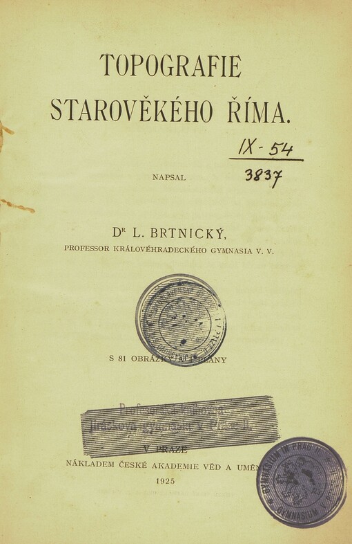 Topografie starověkého Říma