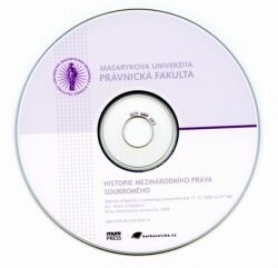 Historie mezinárodního práva soukroméhosborník příspěvků z workshopu konaného dne 11.12.2008 na PrF MU
