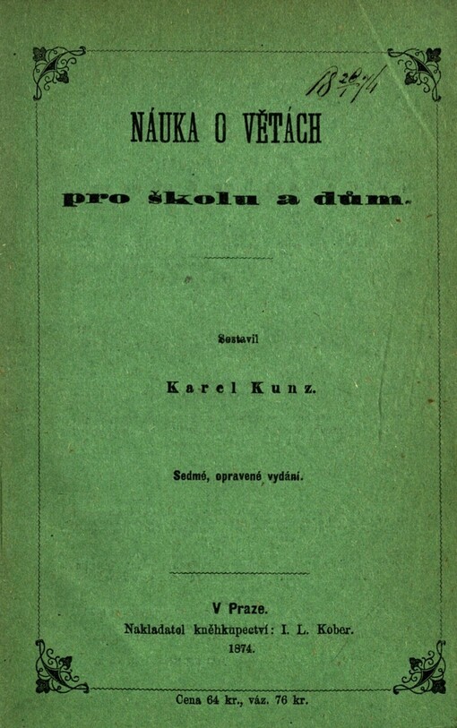 Náuka o větách pro školu a dům