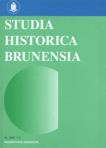 Studia historica Brunensia