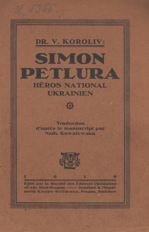 Simon Petlura, héros national ukrainien