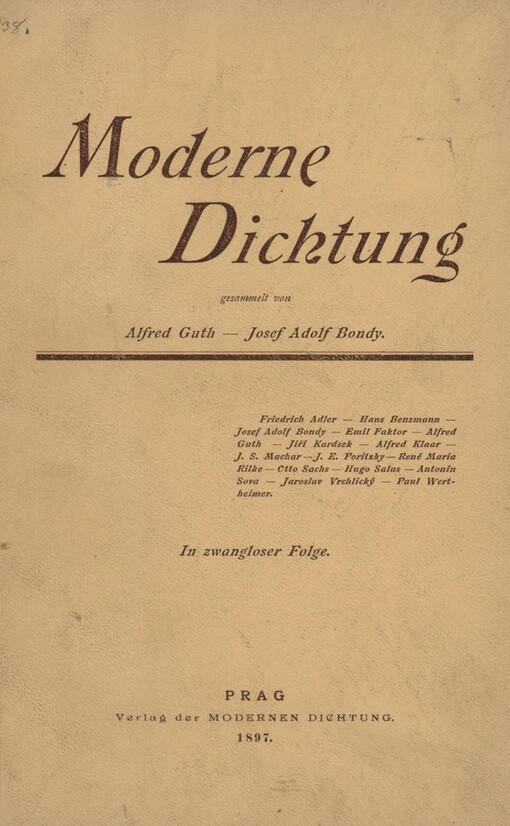 Moderne Dichtung