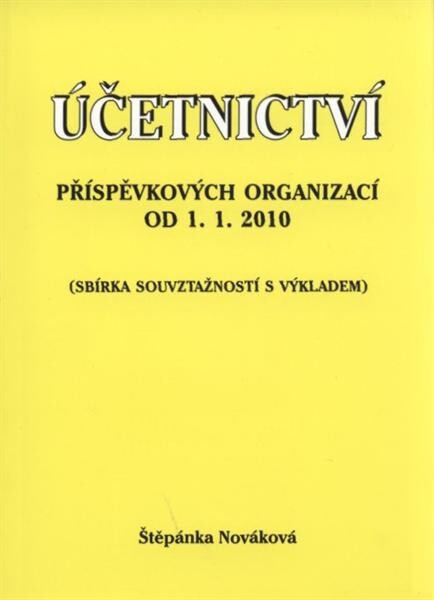 Účetnictví příspěvkových organizací od 1.1.2010 