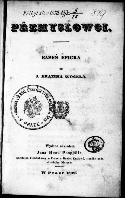 Přemyslowci: Báseň epická