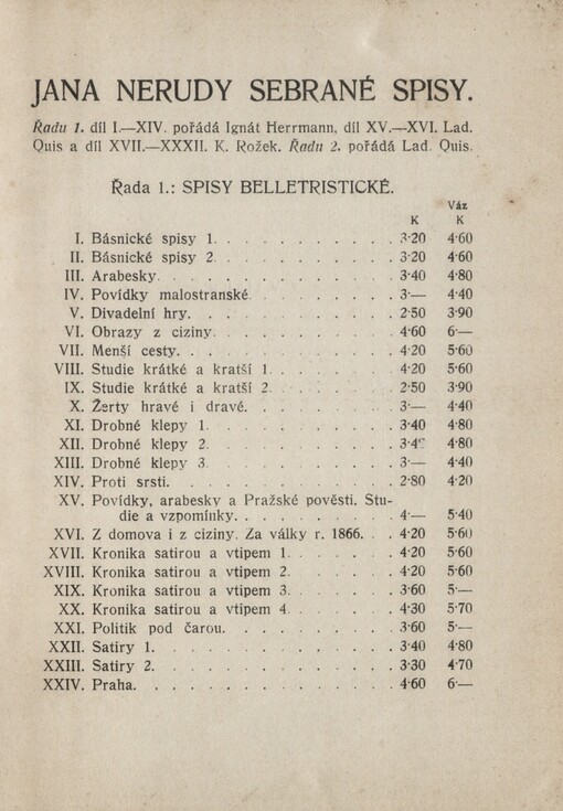 Nekrology a feuilletony časové