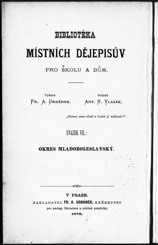 Okres Mladoboleslavský: nástin statisticko-historický