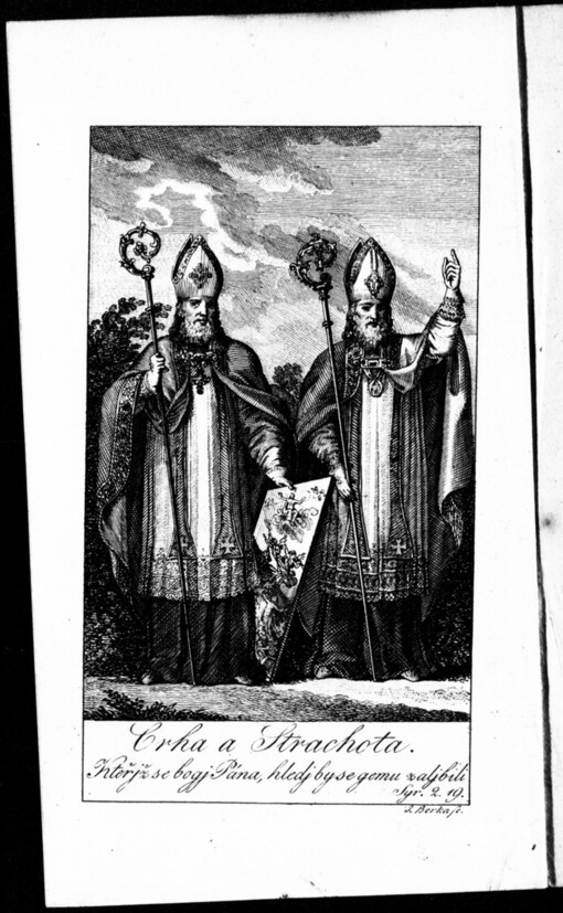 Wypsánj žiwota swatých dwau bratřj, Biskupů a Aposstolů Crhy a Strachoty