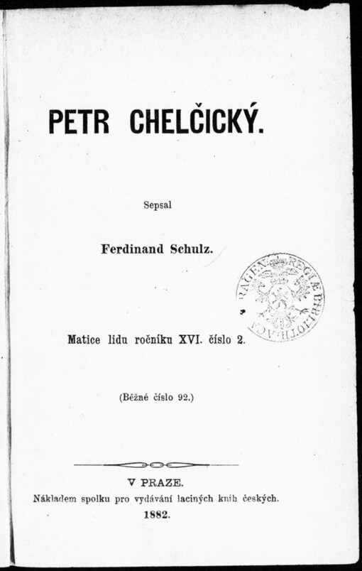 Petr Chelčický