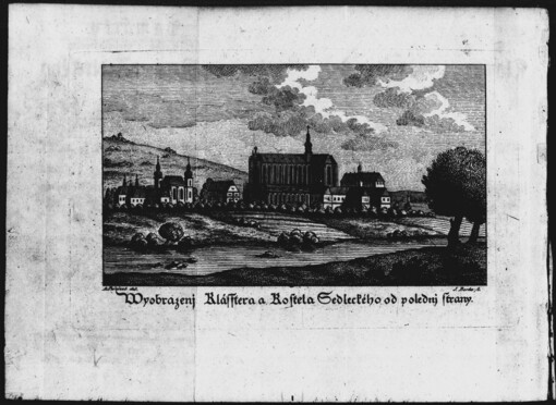 Památky starožitného a weleslawného Klásstera Sedleckého bljž Hory Kuttné w králowstwj Českém, od léta 1142 až do roku 1807