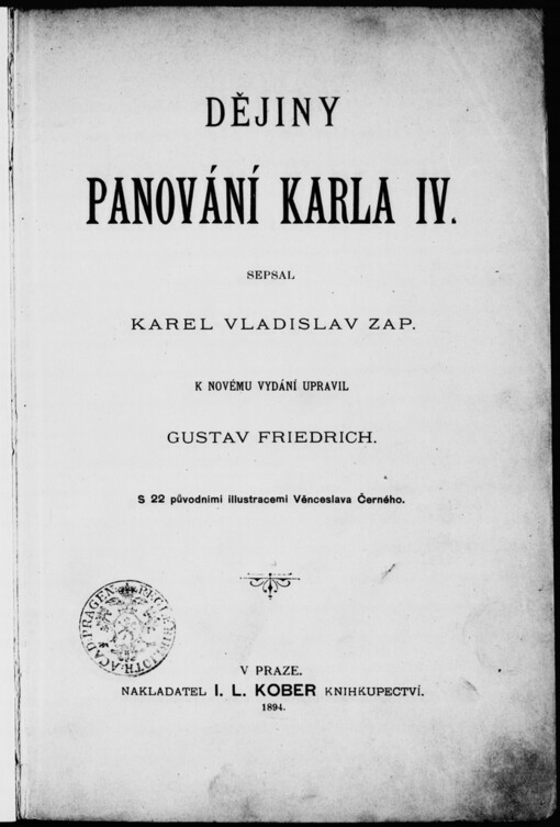 Dějiny panování Karla IV.