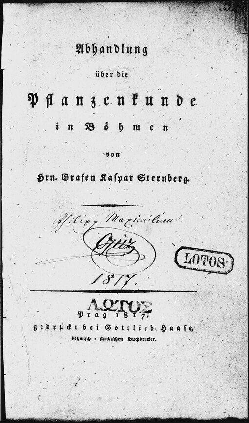 Abhandlung über die Pflanzenkunde in Böhmen
