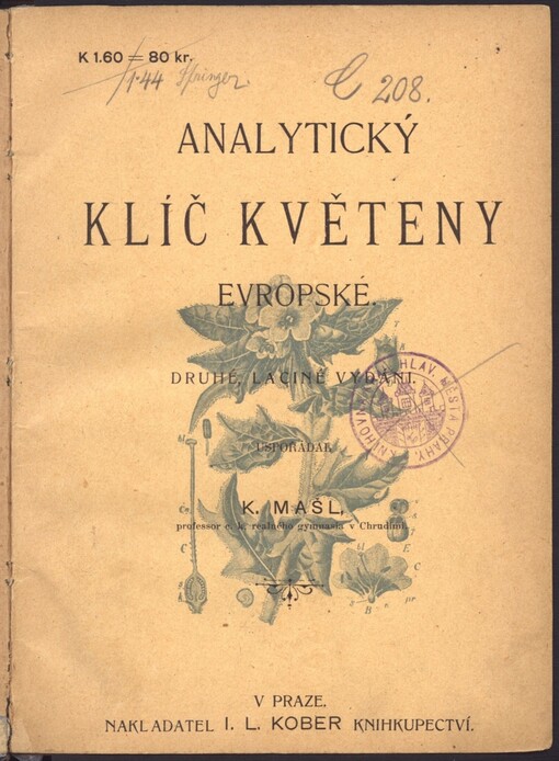 Analytický klíč květeny evropské