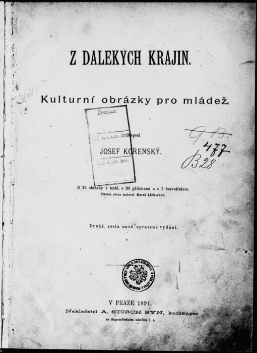 Z dalekých krajin: kulturní obrázky pro mládež