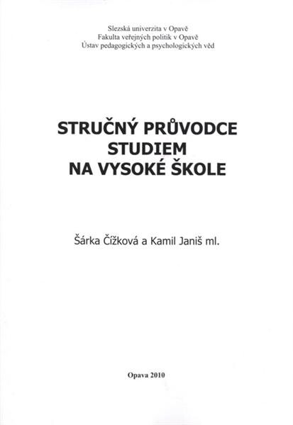 Stručný průvodce studiem na vysoké škole