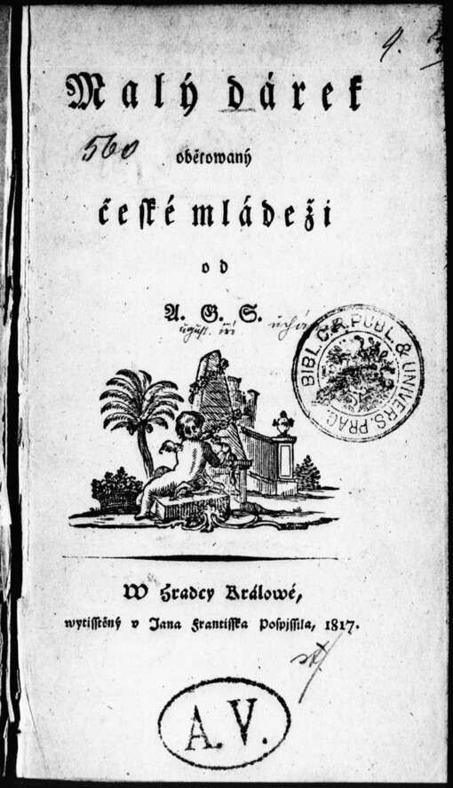 Malý dárek obětowaný české mládeži