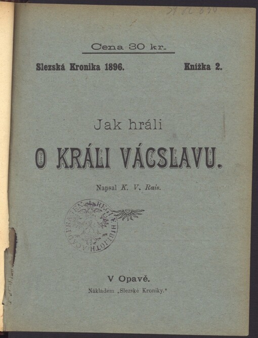 Jak hráli o králi Vácslavu