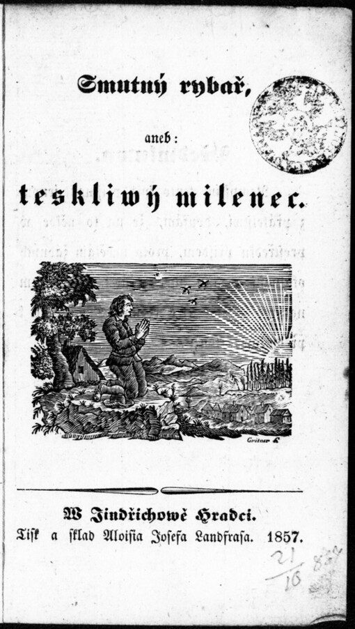 Smutný rybař, aneb, Teskliwý milenec