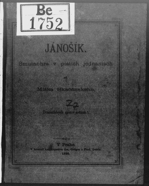 Jánošík.