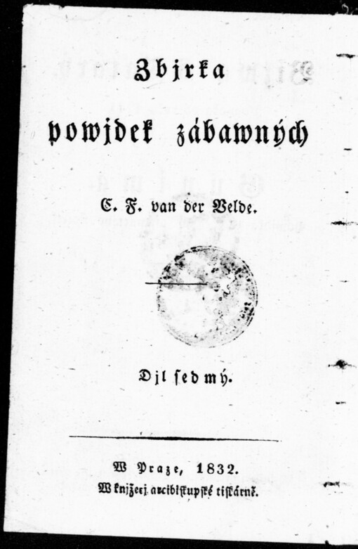 Bitwa s Tatary: powjdka od roku 1241 ; Gunima : powjdka ze začátku osmnáctého stoletj