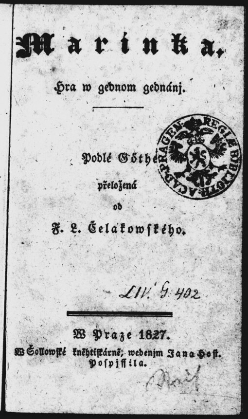 Marinka: Hra v gednom gednánj