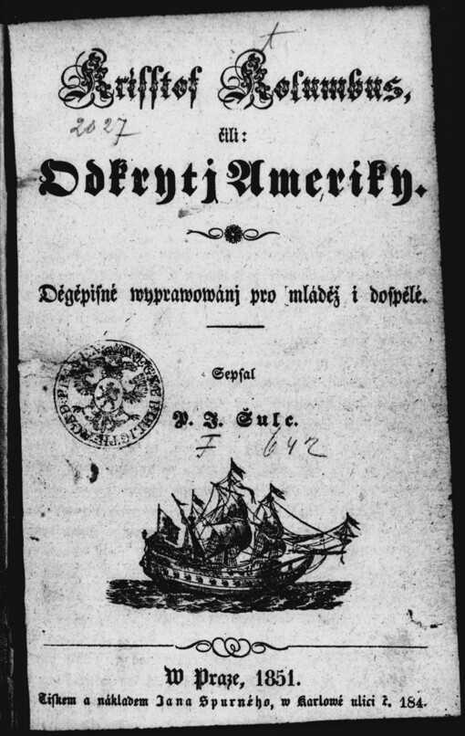 Krisstof Kolumbus, čili, Odkrytj Ameriky: děgepisné wyprawowánj pro mládež i dospělé