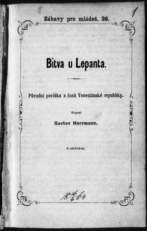 Bitva u Lepanta: původní povídka z časů Veneciánské republiky