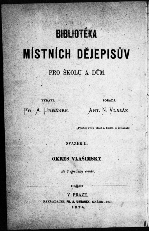 Okres Vlašimský: nástin historicko-archeologický