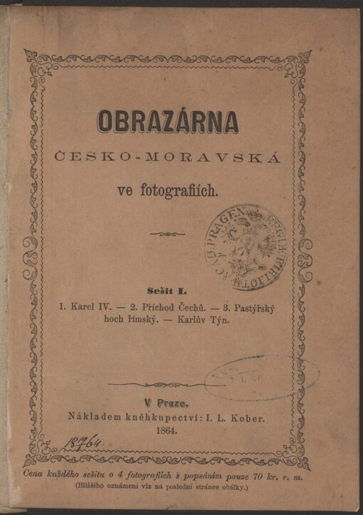Obrazárna česko-moravská ve fotografiích