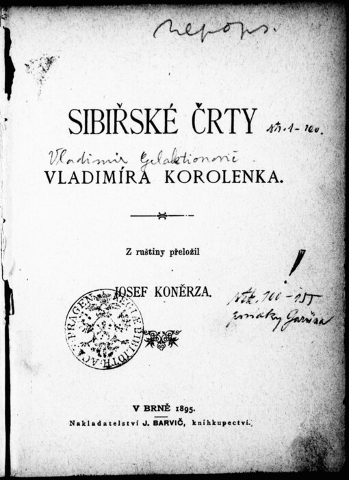 Sibiřské črty Vladimíra Korolenka