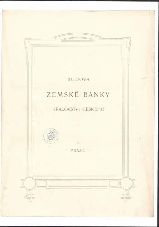 Zemská banka království českého