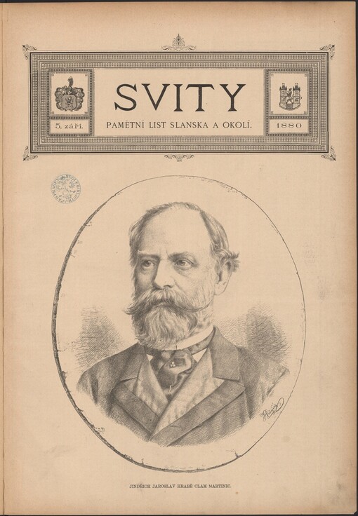 Svity: pamětní list Slanska a okolí : 5. září 1880