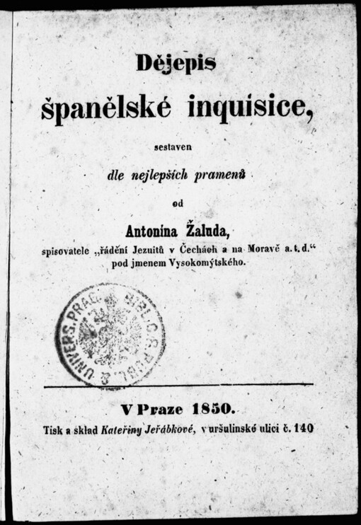 Dějepis španělské inquisice