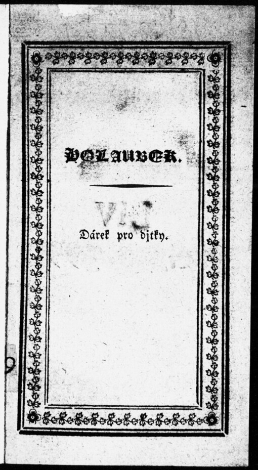 Holaubek: powjdka pro djtky a gegich přátely