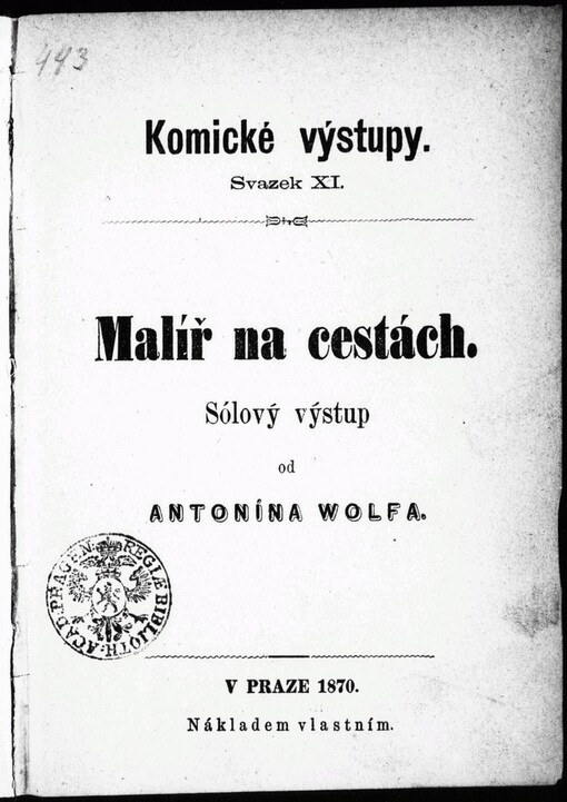 Malíř na cestách: sólový výstup