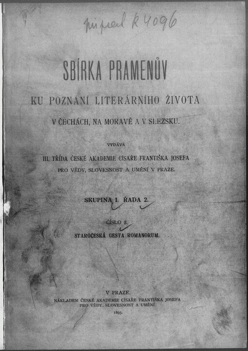 Staročeská Gesta Romanorum