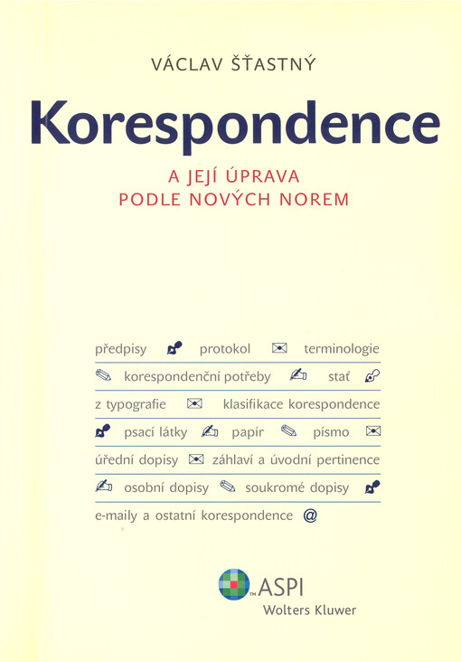 Korespondence a její úprava podle nových norem