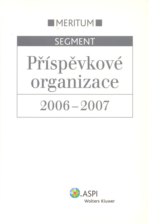 Příspěvkové organizace 2006-2007