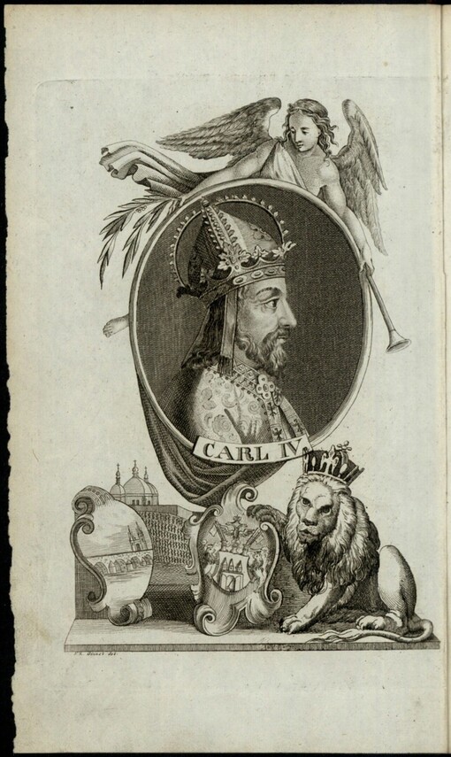 Die berühmte prager Karls-Brücke und ihre Statuen: mit einem kurzen Anhange: Die Franzens-Ketten-Brücke