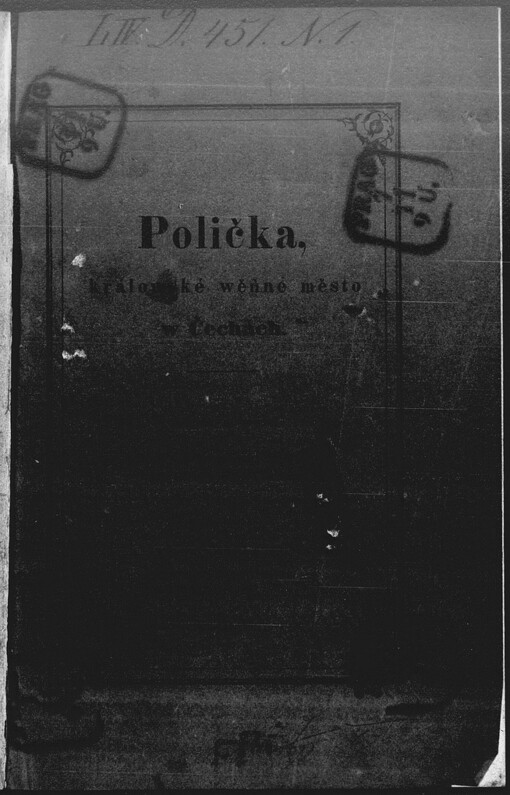 Polička, králowské wěnné město w Čechách