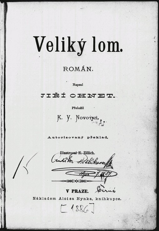 Veliký lom: román