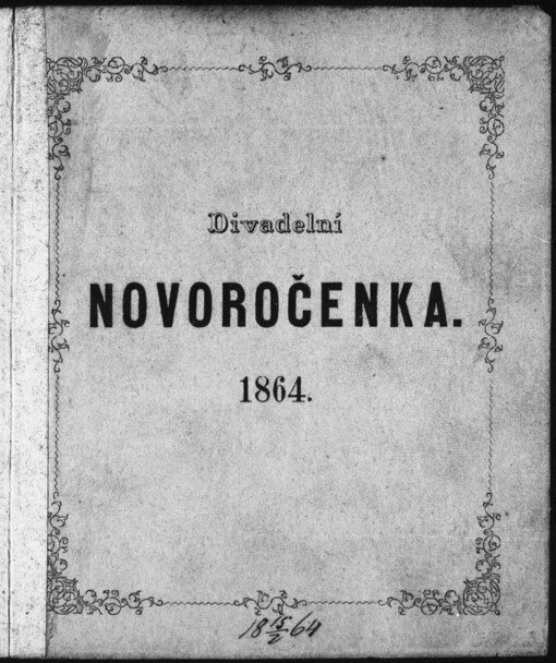 Divadelní novoročenka: 1864