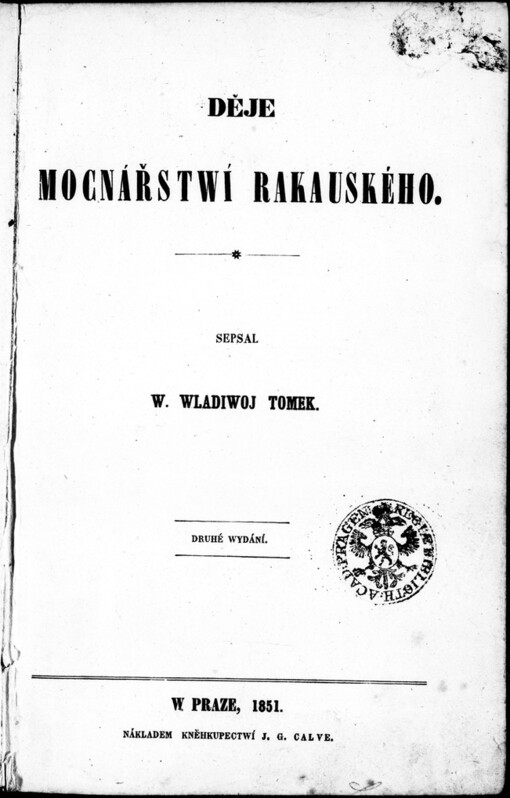 Děje mocnářství Rakauského