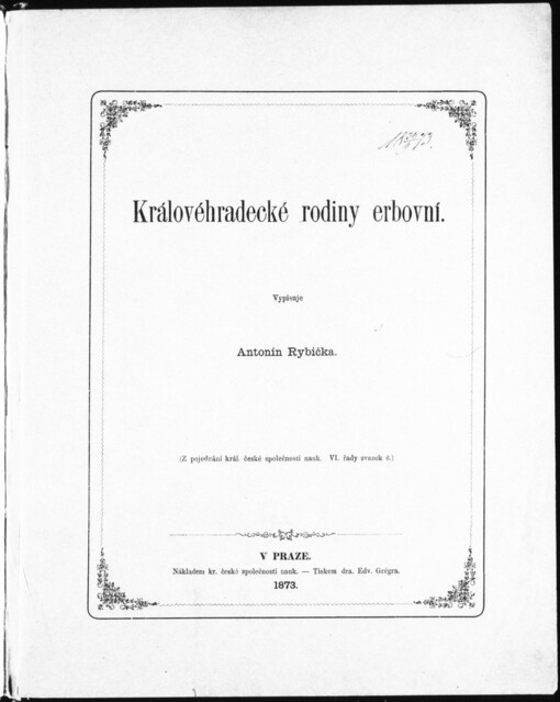 Královéhradecké rodiny erbovní